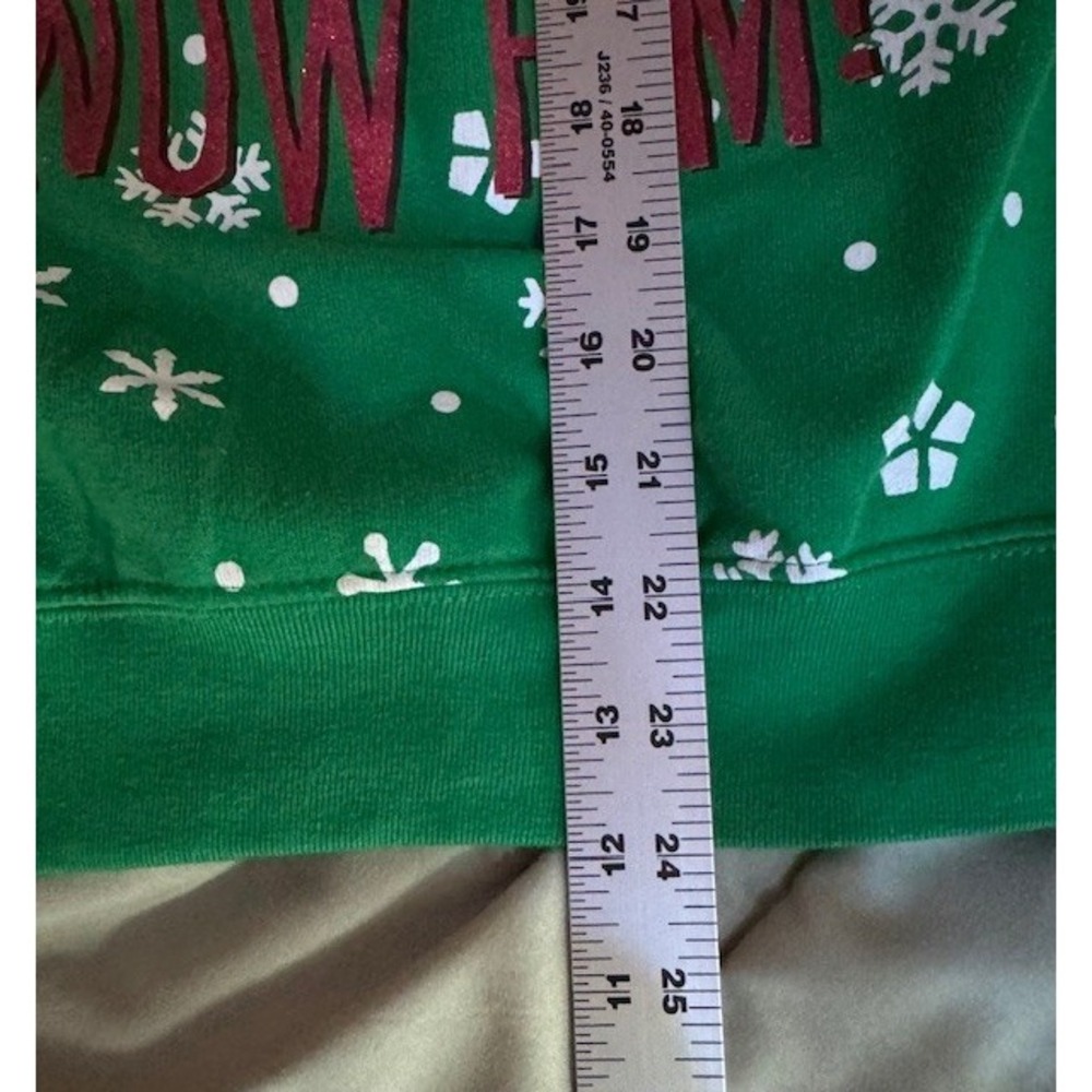 Buddy Elf Juniors XS‎ (1) Christmas Sweatshirt SANTA I KNOW HIM Lights NO Work - Picture 11 of 11